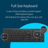 Kensington KB150 2.4GHz 104-key, (K75561NA) EQ Wireless Keyboard, Full Size, Wireless Connection, Spill-Proof, Black