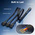 Cable Matters 2-Pack 3 Way 4 Pin PWM Fan Splitter Cable - 12 Inches / 30cm, 1x PWM-Controlled Fan with 2 Follower Fans