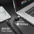 USB3.2 Gen2x1 A to C Cable, USB-A to USB-C, 10Gbps High Speed Data Transfer, USB Charging Cable, 2 meters, Black