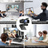 Gozvrpus 1080P USB HD Webcam with Built-in Microphone and Rotatable Tripod, Video, Wide Angle Camera, Privacy Cover