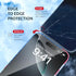 Screen Protector for 16 Pro Max, 2-Pack USA Flag & Black Frame, Tempered Glass Full Coverage