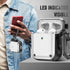 Maxjoy AirPods 2nd Generation Case with Cleaner Kit, Magnetic, Drop-Proof, Wear-Resistant, White Cover for Men and Women