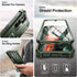 Dexnor Case for Samsung Galaxy S21, Built-in Screen Protector and Kickstand, Heavy Duty Military Grade Shockproof Cover
