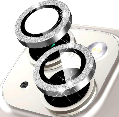 Bling Diamond Camera Lens Protector for iPhone 14/14 Plus - Tempered Glass Rear Camera Cover & Accessories
