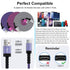 USB A to USB C Cord 6FT/3Pack for Samsung Galaxy S24 Ultra/S23/A15 5G, Fast Charging Cable for iPhone 15 Pro