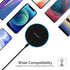 SABRENT 10W qi Wireless Fast Charger Pad, Universally Compatible with All qi Enabled Phones, Black