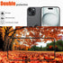 iPhone 15 6.1" Front & Back Screen Protector Glass - 2 Front, 2 Back, 2 Camera Lens Protectors + Alignment Tool.