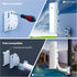GOOD STORY 2-Pack Universal Antenna Mount UB-AM Compatible for WiFi Extenders Wireless Bridge Mount Bracket Pole & Wall