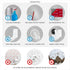 BRAINWAVZ Adhesive Wall Mount for VAVA Baby Monitor Camera (VA-IH006) - Easy to Install, No Mess