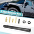 X AUTOHAUX 1 Set 12cm 4.7 Inch Universal Car AM FM Radio Signal Antenna Mast for for Jeep for Dodge for Ram for Ford
