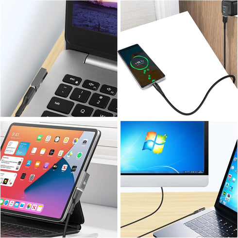 GELRHONR USB C to USB 3.1 Adapter, Type C Male to USB Female OTG Adapter with 10Gbps Data Transfer, 2 Pack