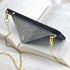Omorro Glitter Diamond Sequins Wallet Case with Shiny Crossbody Chain for iPhone 12 Pro Max