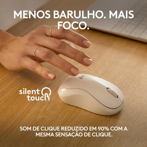 Logitech M240 Silent Bluetooth Mouse - Wireless, Compact, Portable with Smooth Tracking, 18-Month Battery for Windows,
