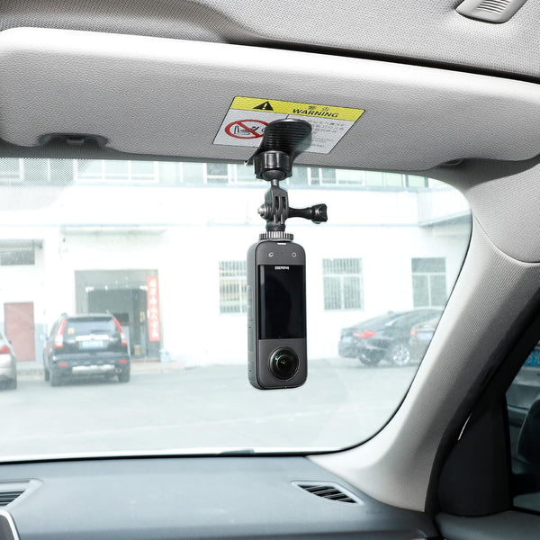 PellKing Car Sun Visor Mount for iPhone, Samsung, GoPro, Insta360, VLOG Holder for Cell Phones and Accessories
