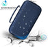 BOVKE Carrying Case for Blue Tees Golf Player+ GPS Speaker, Portable Holder with Extra Space for Cables, Navy