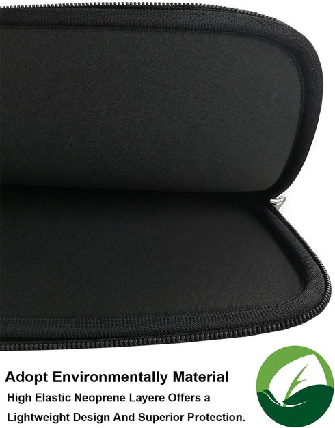 Naukay 15.6 Inch Laptop Sleeve Case, Resistant Neoprene Notebook Pocket Case for Asus/Dell/Fujitsu/HP/Sony/Toshiba/Acer
