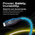 Statik Light Up Charger Cable - GloBright Braided LED Charging Cable, Glowing Super Fast Charging 100W Light Up Cable,