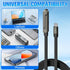 Linyuant 2 1 240W 240W Sideways Phone Charger, in Invisible Holder Charger Cable, Braided Fast Charge Cable