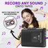 KLIM K8 Cassette Cassette Cassette Tape Player Portable + Recorder + NEW + AM/FM Walkman Player + Built-in Microphone