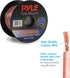 PYLE Speaker Zip Wire, 2 Tone Color Multi-Purpose 16 Gauge Audio Wire, 100 ft. Spool for Home Entertainment