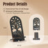 Handicraftviet - Handcrafted Wooden Tree of Life Phone Stand, Engraved I Love You Vintage Desk Docking Station