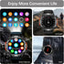 Military Smart Watch for Men, 1.46" Outdoor Tactical Sports Smartwatch, Fitness Watch with Call Function, Black