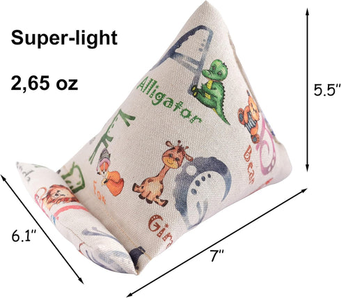 Handmade Phone Pillow Holder, The Wedge Mobile Device Stand, Fabric Phone Stand for All iPhones, All Smartphones!