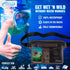 AiRunTech Waterproof Phone Pouch, 4-Piece Set for Beach Vacation Kayak Cruise Accessories, Waterproof Bag with Phone