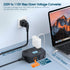 Universal Travel Adapter 220v to 110v Converter with 3 AC Outlets, 2 QC3.0, 1 PD30W, 250W Combo