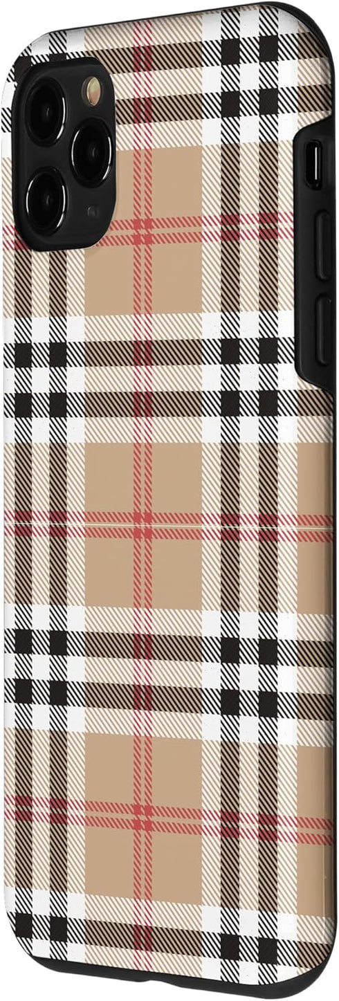 Checkered Plaid Flannel Gingham Pattern Case for iPhone 11 Pro
