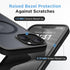 GONEZ Magnetic Case for iPhone 14, with Screen Protector & Camera Cover, Anti-Fingerprint, Black