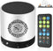 Digital Quran Speaker FM Radio, Silver Color, Remote Control, 18 Reciters & 15 Translations, Quality Qur'an Player,