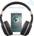 Riwbox XBT-80 Bluetooth Headphones, Folding Stereo Wireless Over Ear Headset with Microphone and Volume Control