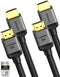 Silkland 10K 8K HDMI 2.1 Cable 2-Pack 3.3FT, Certified Ultra High Speed