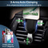 Wireless Car Charger for iPhone - Non-Slip & Case-Friendly Car Phone Holder Wireless Charger for iPhone 15/15 Pro