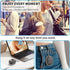 TUDIOW Clear TPU Shockproof Case for Bose Ultra Open Earbuds (2024), with Lanyard & Keychain - Clear Grey