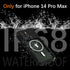iPhone 14 Pro Max Waterproof Case with Screen Protector, Full Body Heavy Duty Protection Magnetic Case, Shockproof, Dustproof, Snowproof Case for iPhone 14 Pro Max 6.7 Inch 2022 (Black)