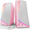 LENRUE Computer Speakers, USB/USB-C Powered PC Speakers with Loud Stereo Sound, Headphone-in for