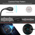 JOUNIVO PS4 (JV603PRO) USB Recording Microphone, Computer PC Podcast Condenser Cardioid Mic with Mute Button & LED