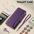 Antsturdy Wallet Case for iPhone 15 Pro Max?RFID Blocking? PU Leather Flip Phone Case for Men and Women with Strap,