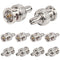XRDS -RF BNC Compression Connector for RG59 Coaxial Cable, BNC Male Connectors for CCTV and Security Camera