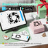 TYPONOS PM290 3 1 Pack Sticker Printer, Mini Printer, Bluetooth Sticker Maker Machine with Rolls Paper, Smart AI APP