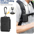 JJC 8 12 2 IP67 Slim Memory Card Case for SD TF and Nano SIM Cards, Waterproof Anti-Shock Anti-Dust, Compact Size
