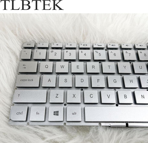 TLBTEK 15-AB 17-G 5-AK 15-an 15-AU 15-BC 15-AW,Envy 15-AH M7-N 17-N 17-R 17-S Backlight Keyboard Replacement Compatible