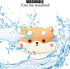 Cute Case for Beats Solo Buds (2024) with Keychain, Soft Silicone Anime Puppy Protective Cartoon Case