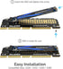 SABRENT NVMe M.2 SSD to PCIe X16/X8/X4 Card with Aluminum Heat Sink (EC-PCIE)