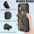 Compatible iPhone XR Case with Screen Protector - Camo Design, Shockproof 3-Layer Rugged Heavy Duty Case