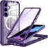 Hekodonk Glitter Case for Samsung Galaxy S24 Plus, Compatible with MagSafe, Full Body Shockproof with Screen & Camera