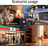 Waytronic MP3 90dB 13ft 120 Programmable Motion Sensor Voice Player, PIR Infrared Motion Activated Speaker with Custom