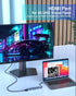 SUTOUG 6-in-1 4K 3.0/2.0 Docking Station USB C Hub with HDMI Adapter, USB Ports, SD/TF Card Reader, Dual Monitor Type C